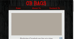 Desktop Screenshot of cbbags.com