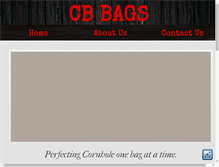 Tablet Screenshot of cbbags.com